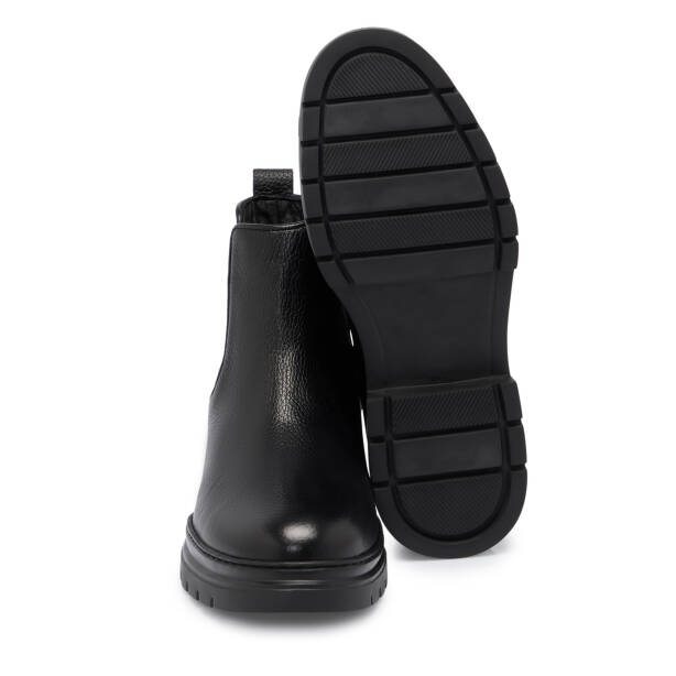 Siyah Deri Erkek Bot - E25K1BT57381-A23 - 4