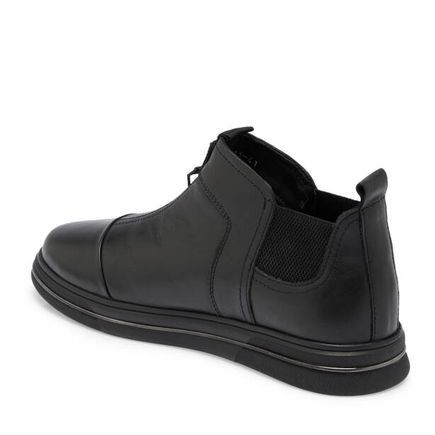 Siyah Hakiki Deri Erkek Bot - E25K1BT57383-A23 - 3