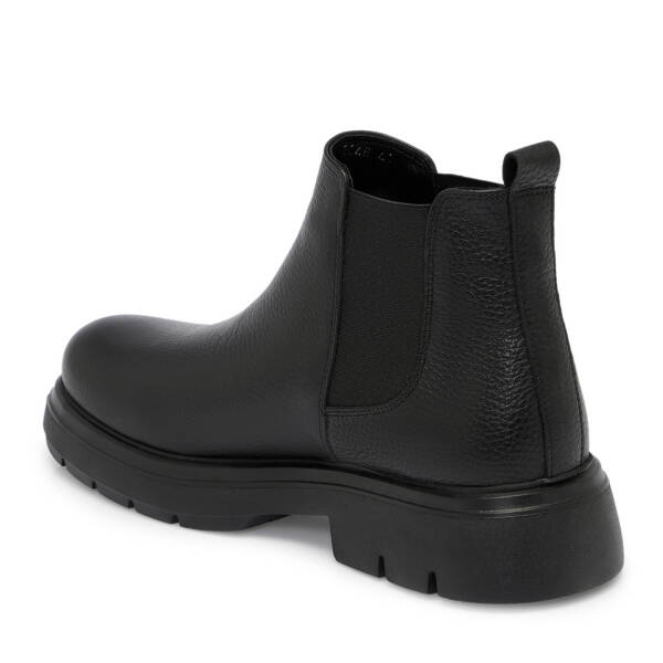 Siyah Deri Erkek Bot - E25K1BT57421-A41 - 2