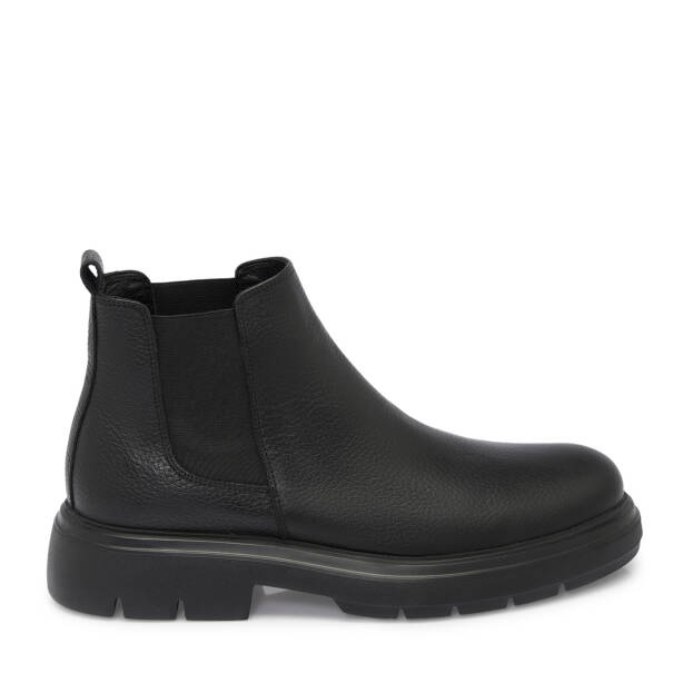 Siyah Deri Erkek Bot - E25K1BT57421-A41 - 3