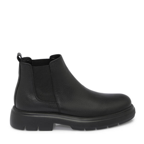 Siyah Deri Erkek Bot - E25K1BT57421-A41 - 3