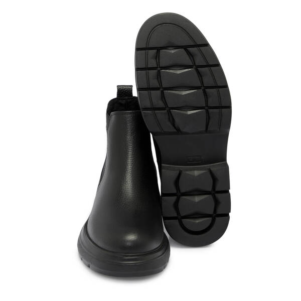 Siyah Deri Erkek Bot - E25K1BT57421-A41 - 4