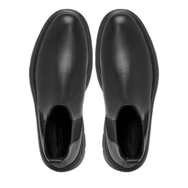 Siyah Deri Erkek Bot - E25K1BT57421-A41 - 5