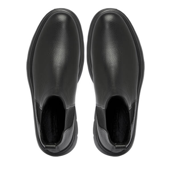 Siyah Deri Erkek Bot - E25K1BT57421-A41 - 5