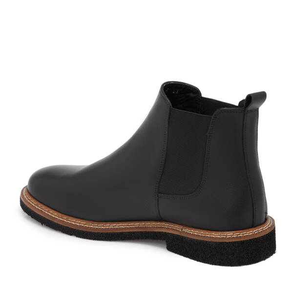 Siyah Deri Erkek Bot - E25K1BT57427-A55 - 2