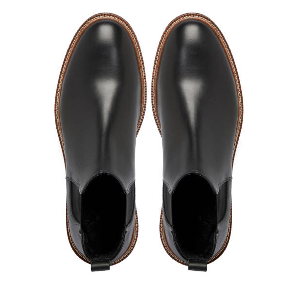 Siyah Deri Erkek Bot - E25K1BT57427-A55 - 5