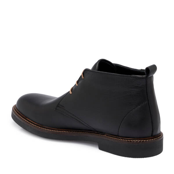Siyah Deri Erkek Bot - E25K1BT57436-A23 - 2