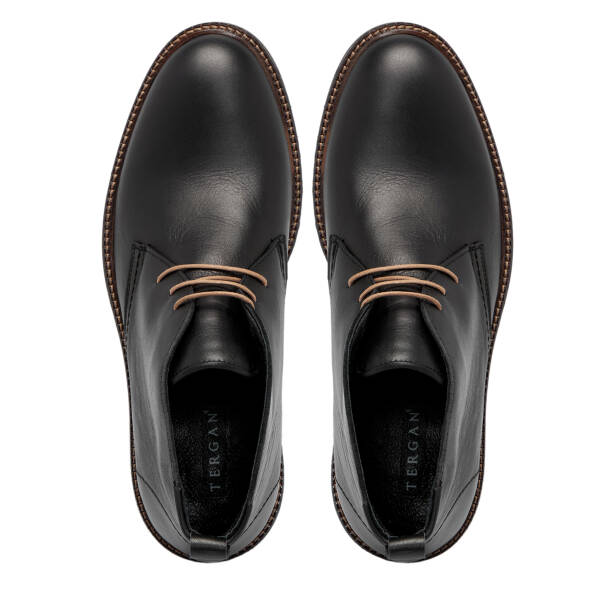 Siyah Deri Erkek Bot - E25K1BT57436-A23 - 5