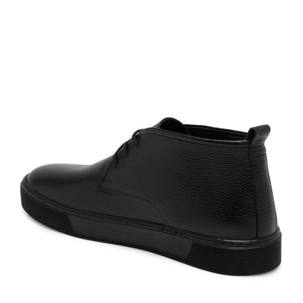 Siyah Deri Erkek Bot - E25K1BT57474-A41 - 2