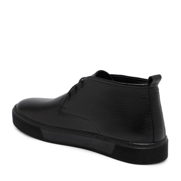 Siyah Deri Erkek Bot - E25K1BT57474-A41 - 2