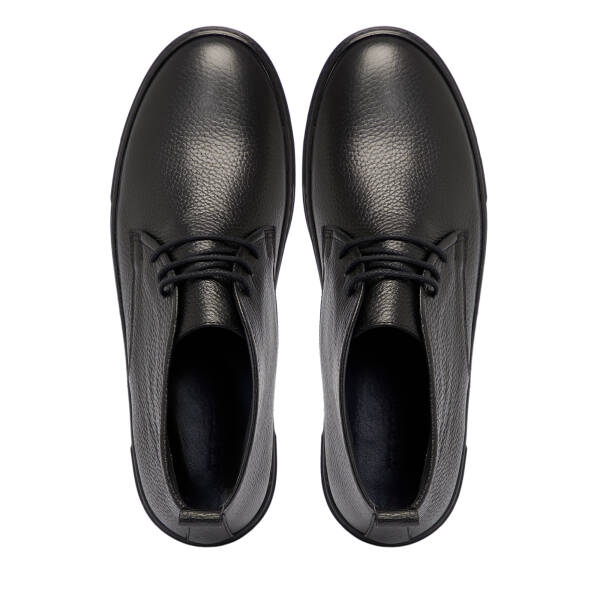 Siyah Deri Erkek Bot - E25K1BT57474-A41 - 5