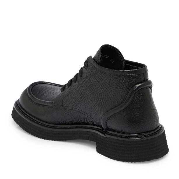 Siyah Deri Erkek Bot - E25K1BT57484-O1F - Tergan