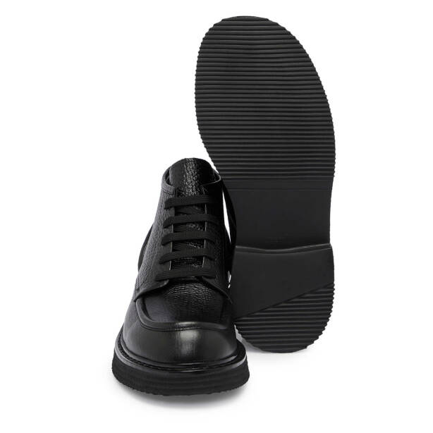 Siyah Deri Erkek Bot - E25K1BT57484-O1F - Tergan