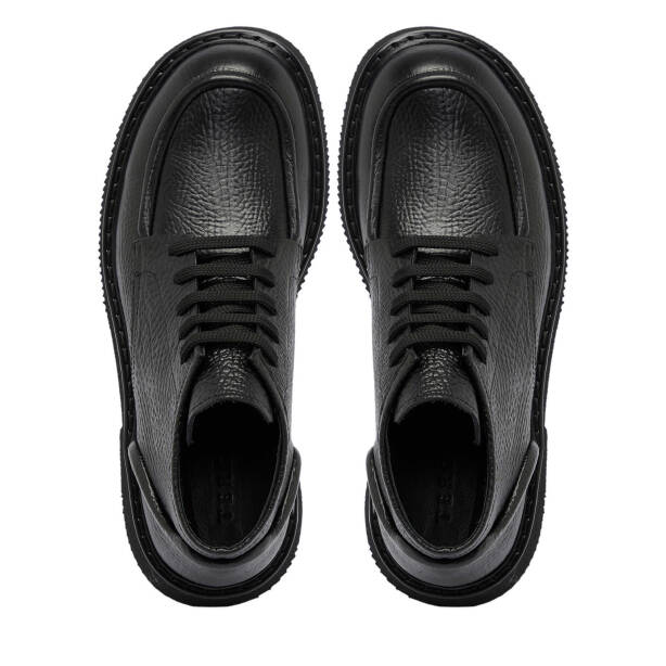 Siyah Deri Erkek Bot - E25K1BT57484-O1F - Tergan