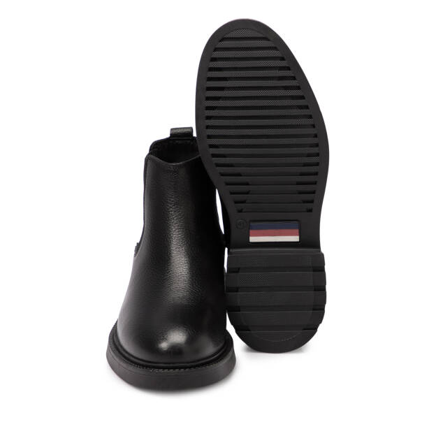 Siyah Hakiki Deri Erkek Bot - E25K1BT57522-A41 - 4