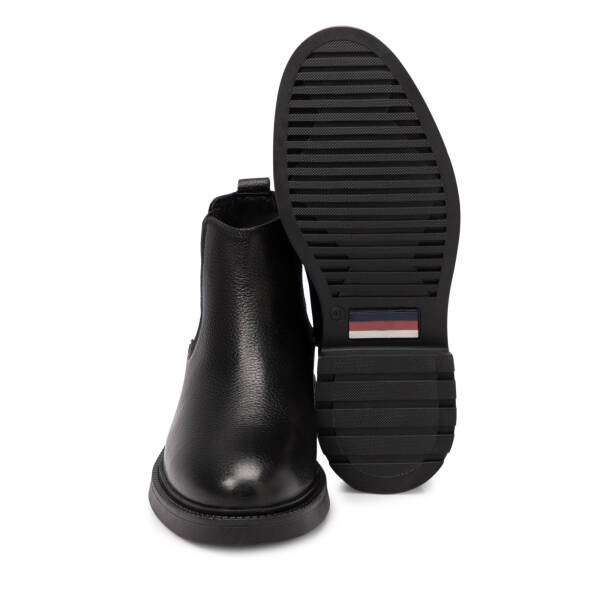 Siyah Hakiki Deri Erkek Bot - E25K1BT57522-A41 - 4