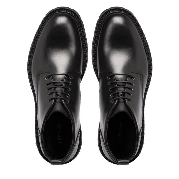 Siyah Deri Erkek Bot - E25K1BT57524-A43 - 5