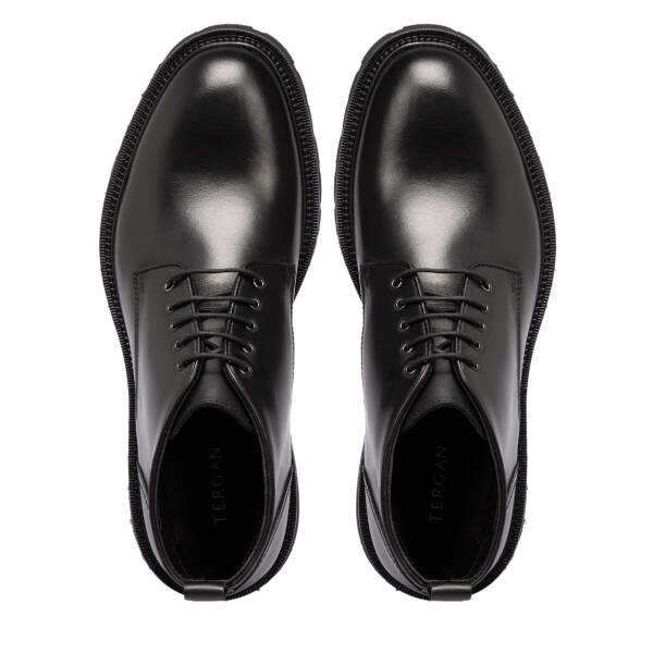 Siyah Deri Erkek Bot - E25K1BT57524-A43 - 5