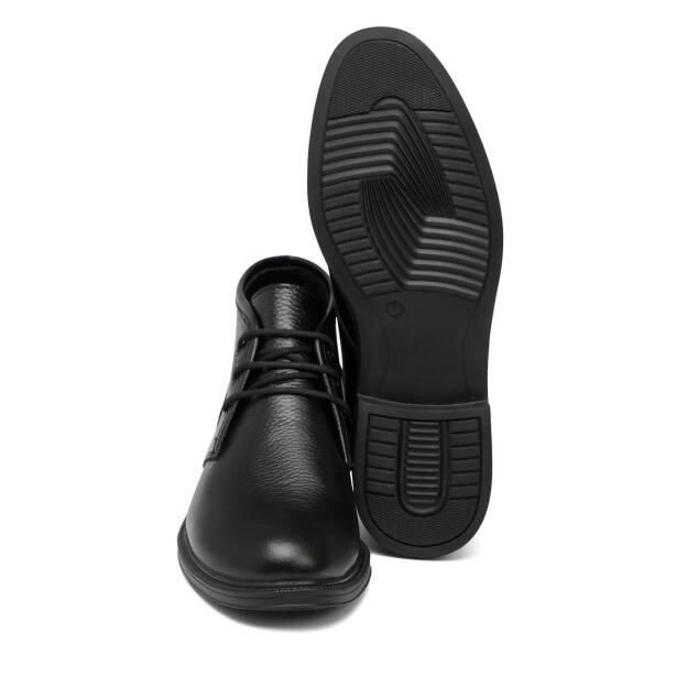 Siyah Hakiki Deri Erkek Bot - E25K1BT57655-A23 - 4