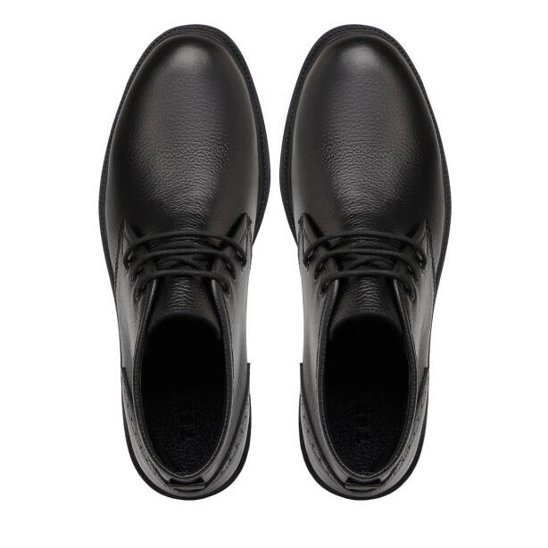 Siyah Hakiki Deri Erkek Bot - E25K1BT57655-A23 - 5