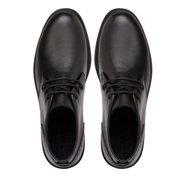 Siyah Hakiki Deri Erkek Bot - E25K1BT57655-A23 - 5