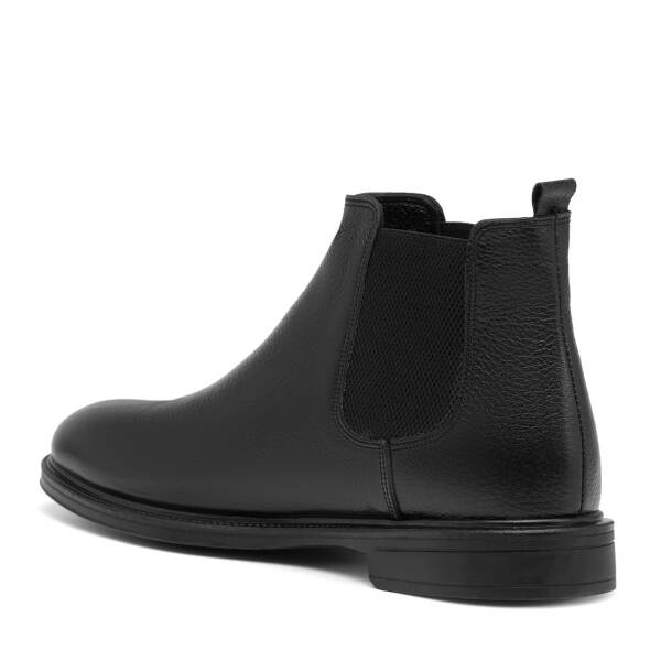 Siyah Hakiki Deri Erkek Bot - E25K1BT57656-A23 - 4