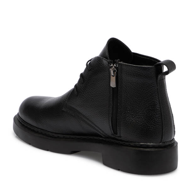 Siyah Hakiki Deri Erkek Bot - E25K1BT57675-A41 - 2