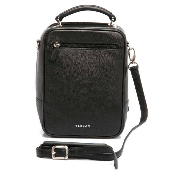 Siyah Deri Erkek Çapraz Askılı Çanta - S1AC00002923-A6F - 3