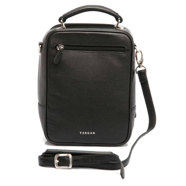 Siyah Deri Erkek Çapraz Askılı Çanta - S1AC00002923-A6F - 3