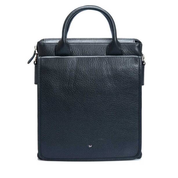 Siyah Deri Erkek Çapraz Askılı Çanta - S1AC00021184-A6F 