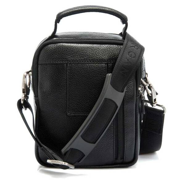 Siyah Hakiki Deri Erkek Çapraz Askılı Çanta - S1AC00021285-A6F - 3