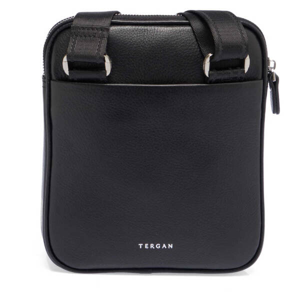 Siyah Deri Erkek Çapraz Askılı Çanta - S1AC00021472-A85 - 3