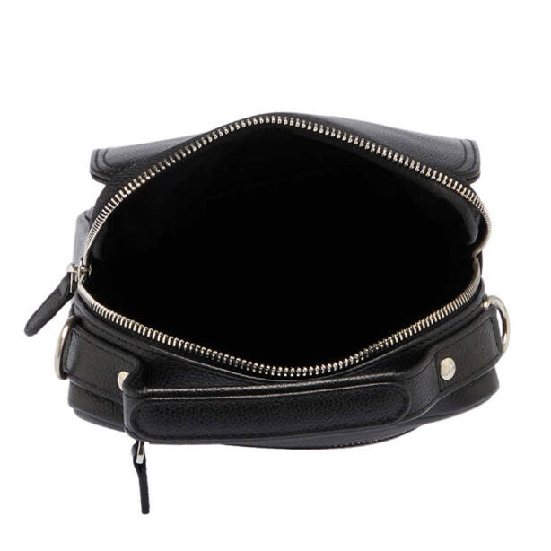 Siyah Deri Erkek Çapraz Askılı Çanta - S1AC00021475-A6F - 4