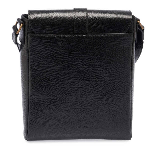 Siyah Deri Erkek Çapraz Askılı Çanta - S1AC00021478-P2Y - 3