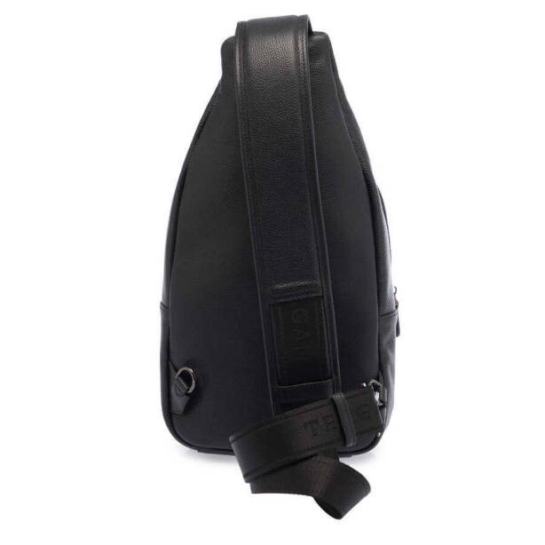 Siyah Deri Erkek Çapraz Askılı Çanta - S1AC00021492-S3J - 3