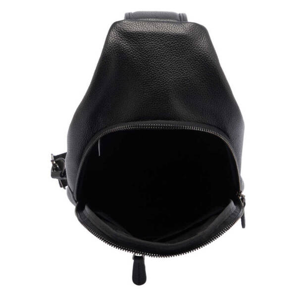 Siyah Deri Erkek Çapraz Askılı Çanta - S1AC00021492-U3H - 4