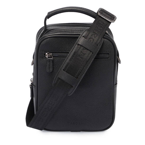 Siyah Deri Erkek Çapraz Askılı Çanta - S1AC00021497-U9G - 3