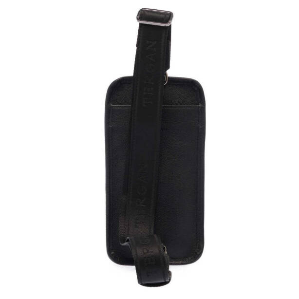 Siyah Deri Erkek Çapraz Askılı Çanta - S1AC00021500-U9G - 3