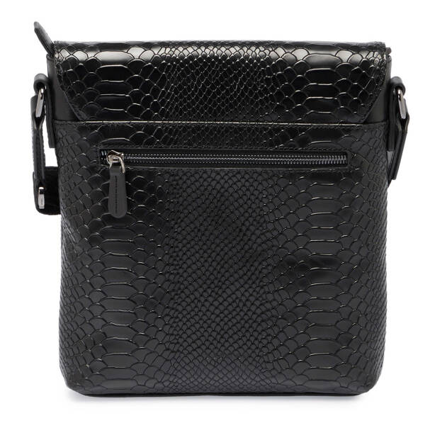 Siyah Deri Erkek Çapraz Askılı Çanta - S1AC00021516-Z32 - 3