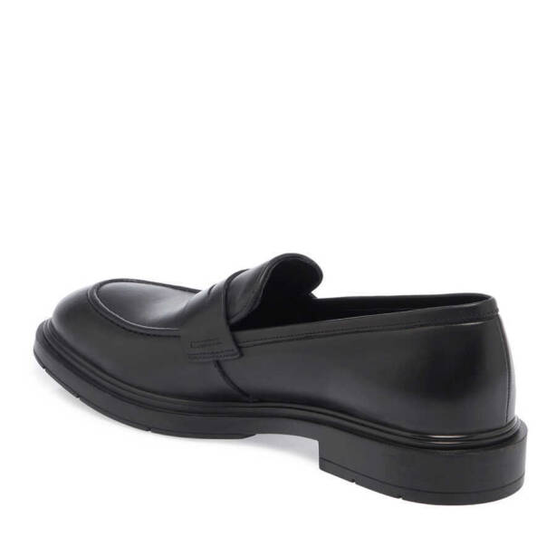 Siyah Hakiki Deri Erkek Casual Ayakkabı - E23S1AY56540-A23 - 3