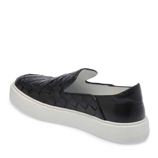 Siyah Deri Erkek Casual Ayakkabı - E24I1AY56701-C1U - 2