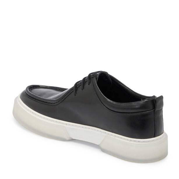 Siyah Deri Erkek Casual Ayakkabı - E24I1AY56717-A43 - 2