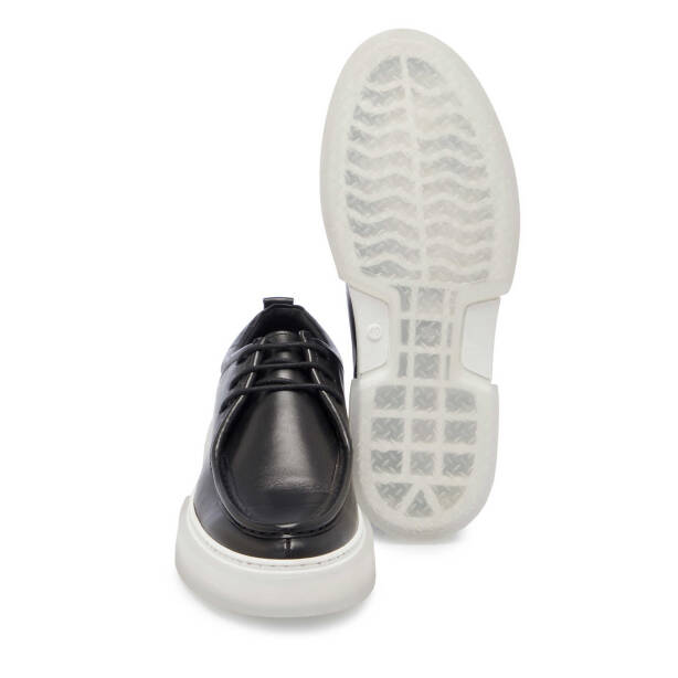 Siyah Deri Erkek Casual Ayakkabı - E24I1AY56717-A43 - 4