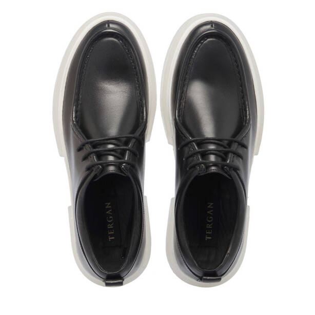 Siyah Deri Erkek Casual Ayakkabı - E24I1AY56717-A43 - 5