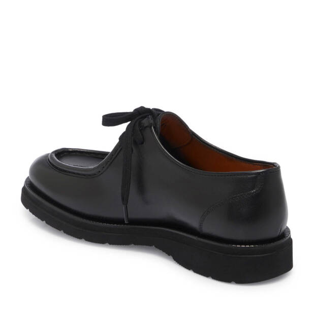 Siyah Hakiki Deri Erkek Casual Ayakkabı - E25I1AY57352-A43 - 2