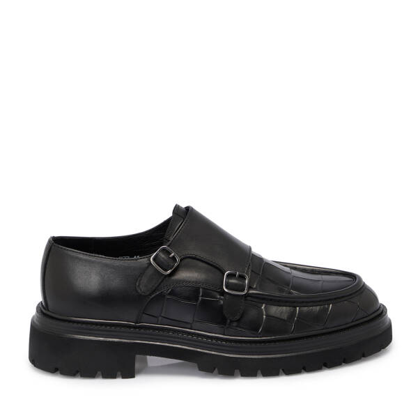 Siyah Deri Erkek Casual Ayakkabı - E25S1AY57515-A23 - 3