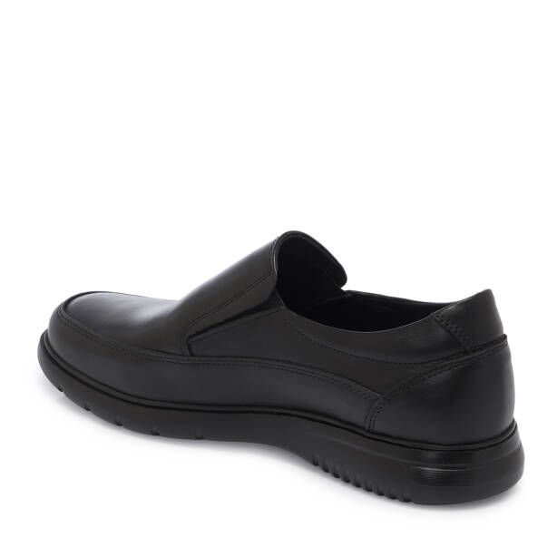 Siyah Deri Erkek Casual Ayakkabı - E25S1AY57549-A23 - 2