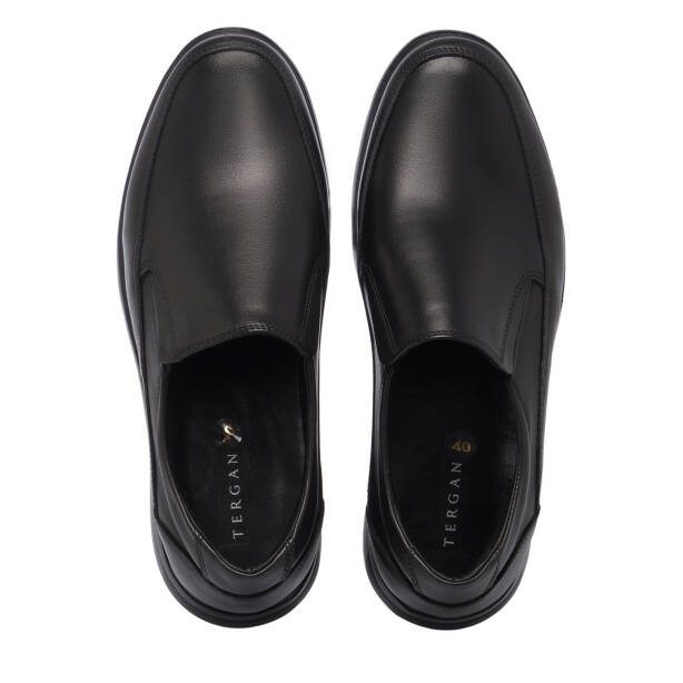 Siyah Deri Erkek Casual Ayakkabı - E25S1AY57549-A23 - 5