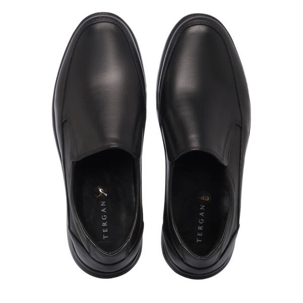 Siyah Deri Erkek Casual Ayakkabı - E25S1AY57549-A23 - 5