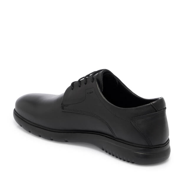 Siyah Deri Erkek Casual Ayakkabı - E25S1AY57550-A23 - 2